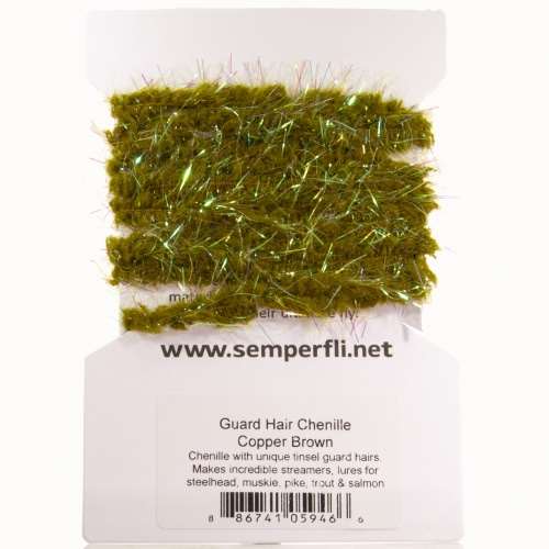 Semperfli Guard Hair Chenille Copper Brown